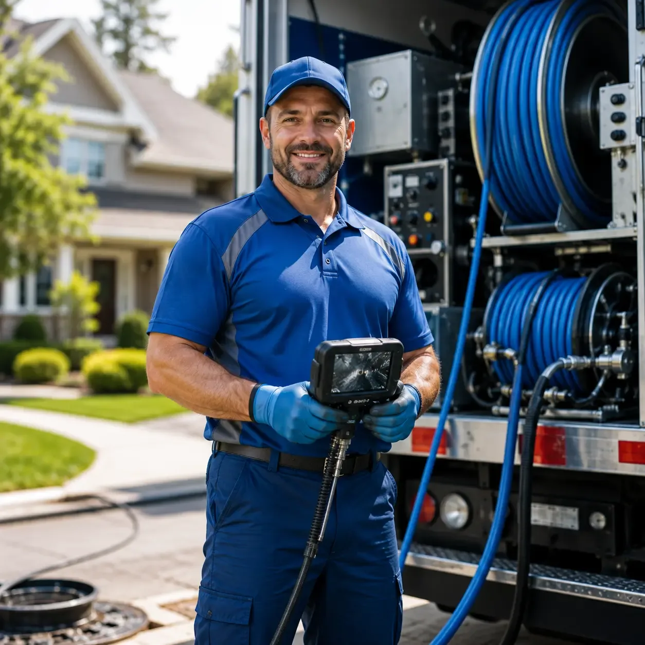 Local outdoor drain cleaning specialists in Temperance, MI